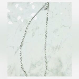 Kendra Scott Silver Chain Necklace Minimalist Classic OS